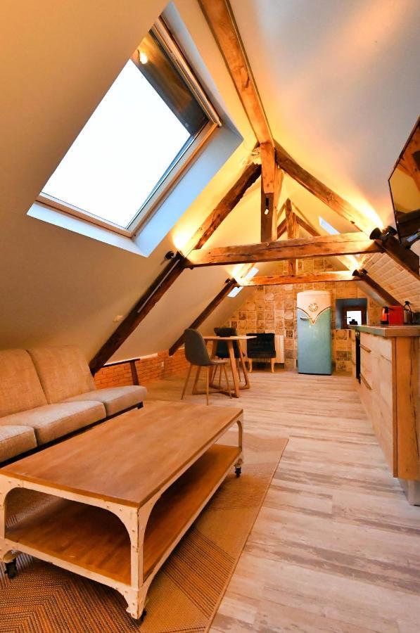 شقة Loft Sous Les Combles - Loft Under The Rafter روديه المظهر الخارجي الصورة