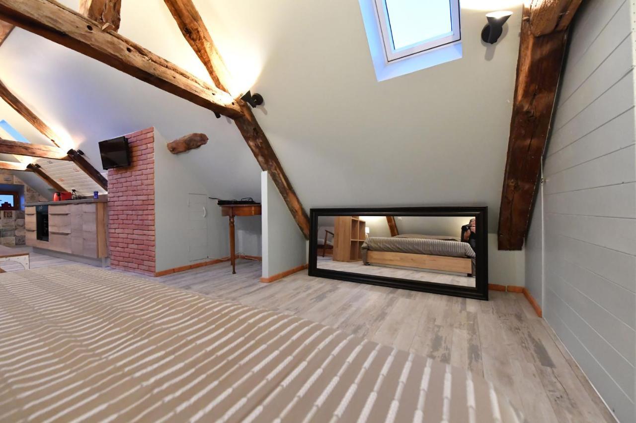 شقة Loft Sous Les Combles - Loft Under The Rafter روديه المظهر الخارجي الصورة