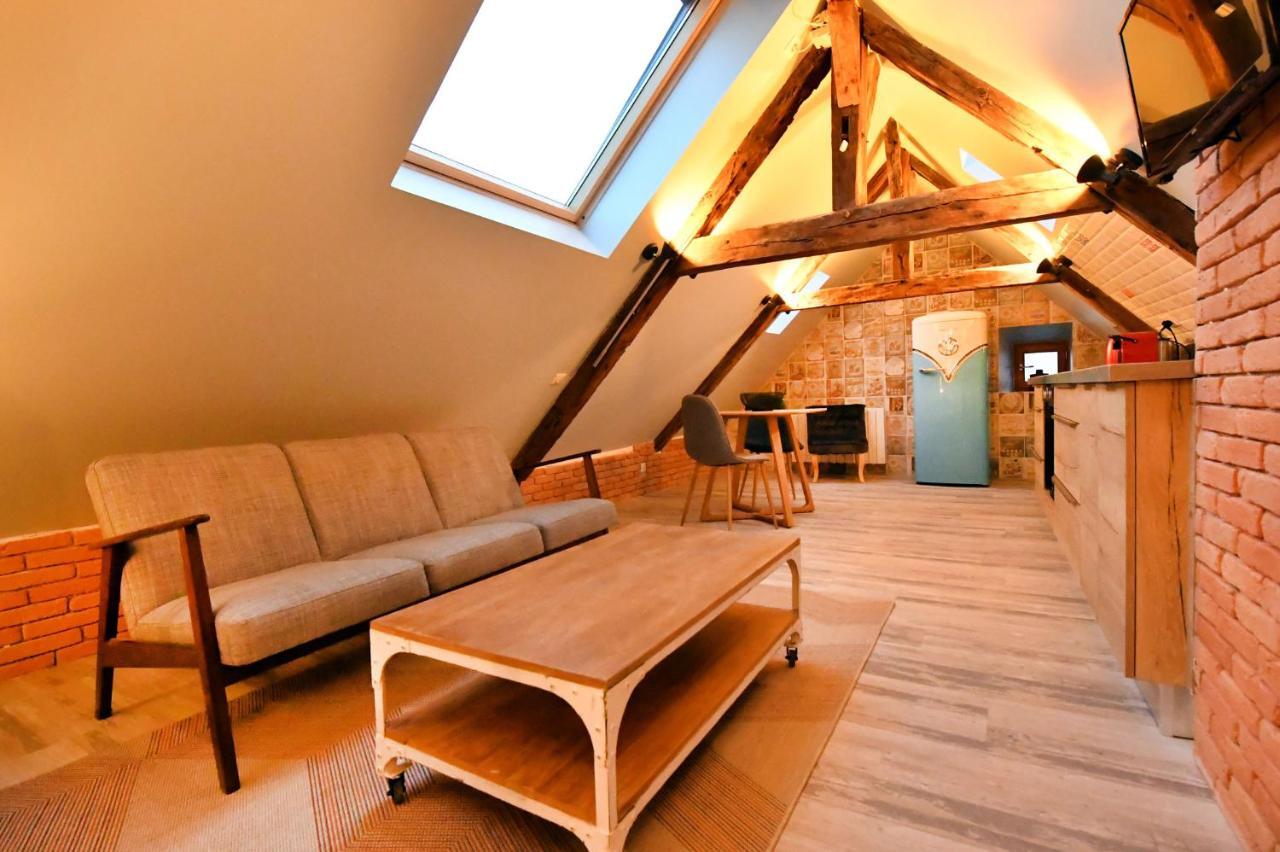 شقة Loft Sous Les Combles - Loft Under The Rafter روديه المظهر الخارجي الصورة