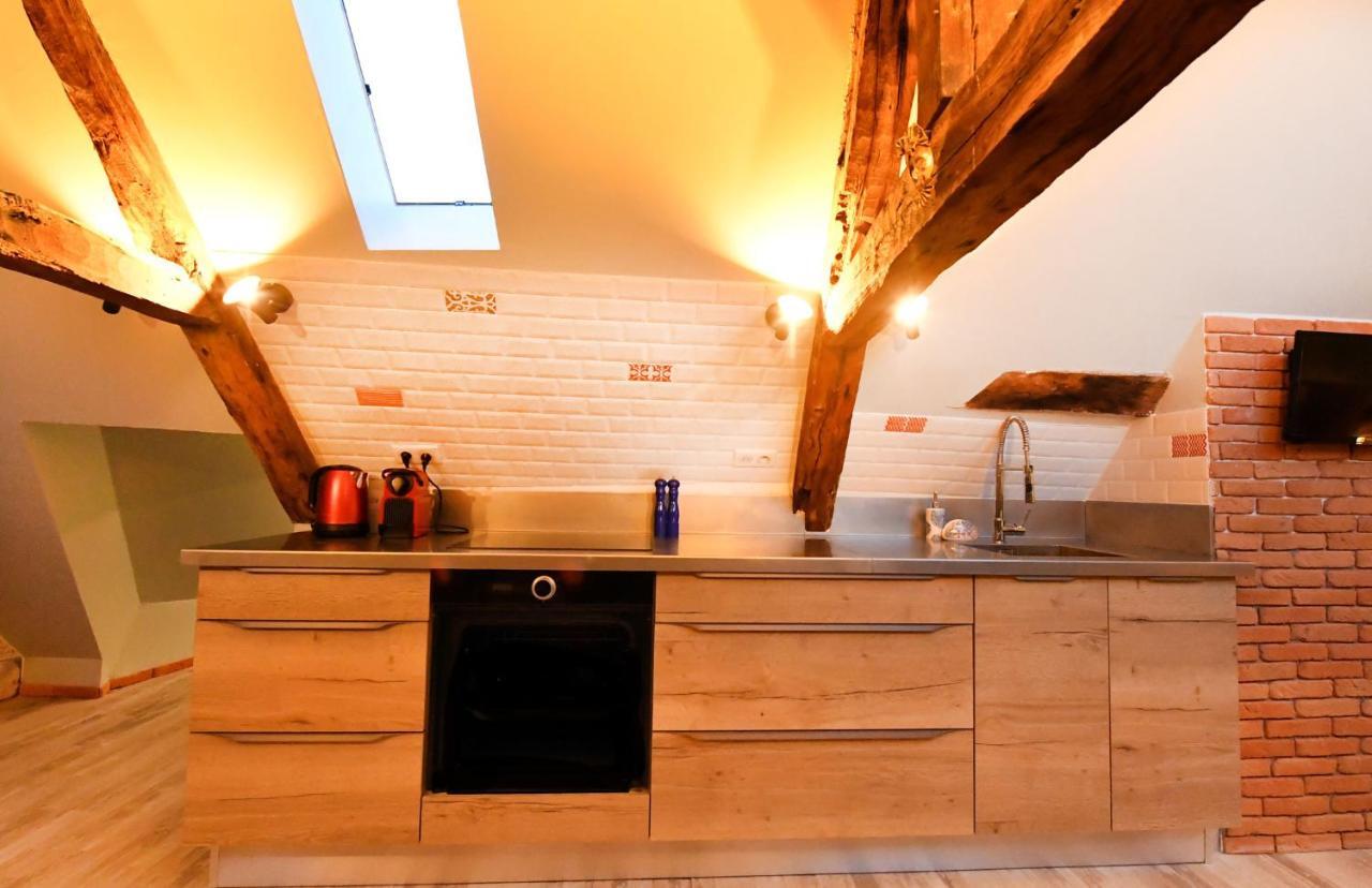شقة Loft Sous Les Combles - Loft Under The Rafter روديه المظهر الخارجي الصورة